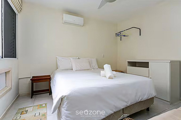 Apto lindo e aconchegante centrinho Jurere