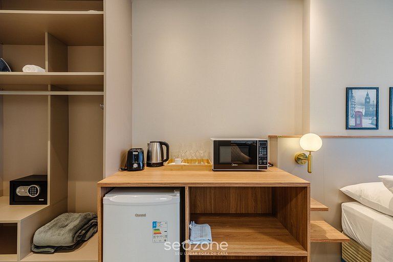 Studio Vista Mar 280m da Praia! - MHFA2007