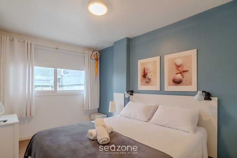 Dpto 3 hab a metros del mar c/ cochera NRA0490