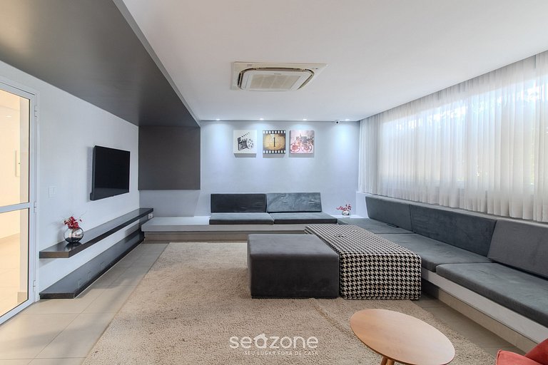 Flat equipado y c/ balcón, Setor Bueno - TXP0606