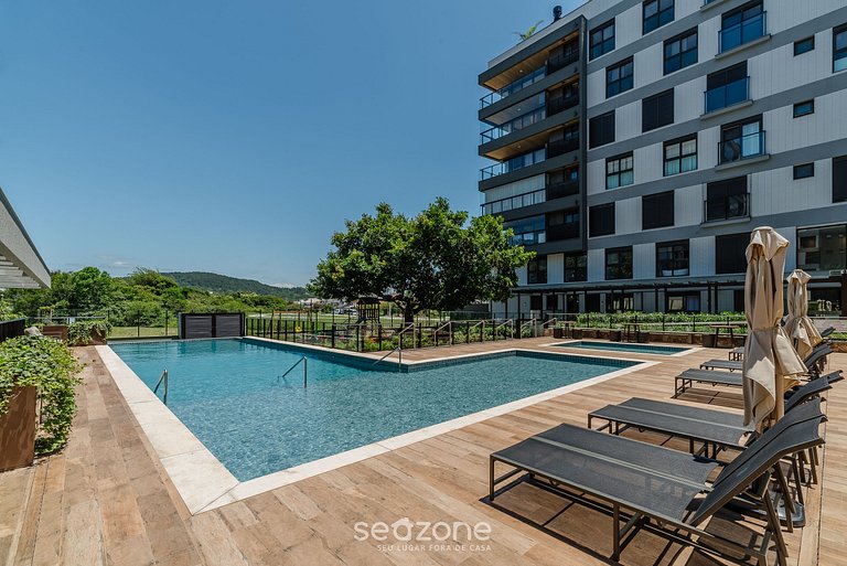 Apartamen moderno vista al lago en Jurerê VLO0414