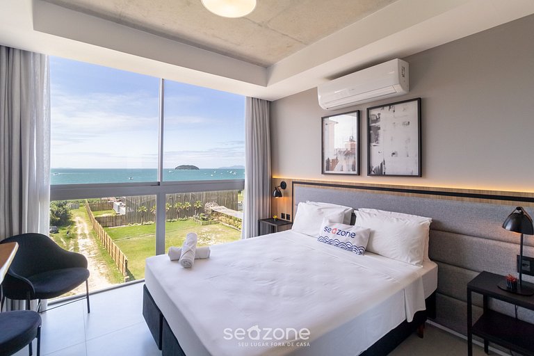 Studio luxo com belíssima vista mar SPJ0501