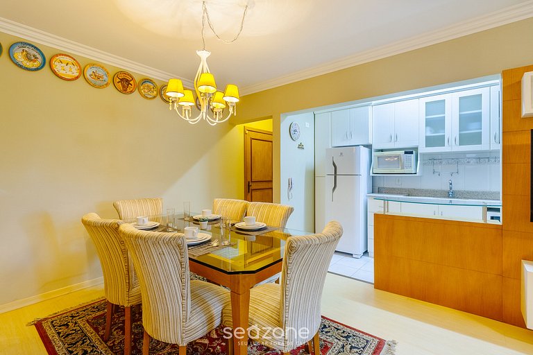 Apto c/lareira a 300m do Mini Mundo VFI0103