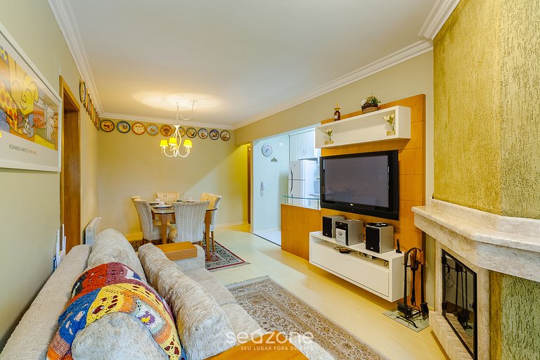 Apto c/chimenea a 300m del Mini Mundo VFI0103