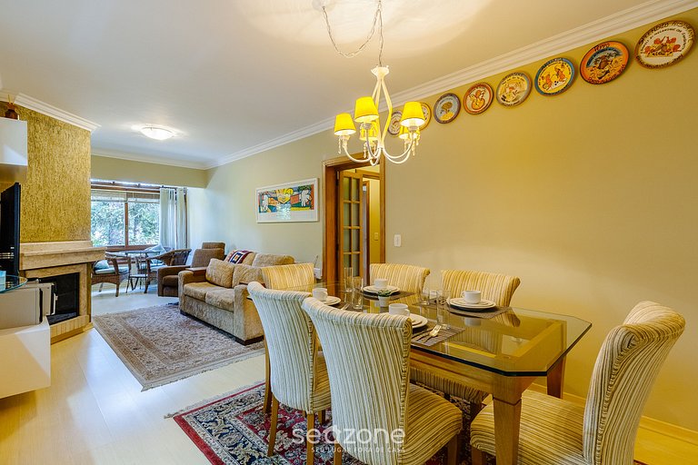 Apto c/lareira a 300m do Mini Mundo VFI0103