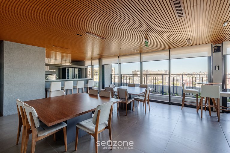 Estudio encantador con piscina en POA GRB0917