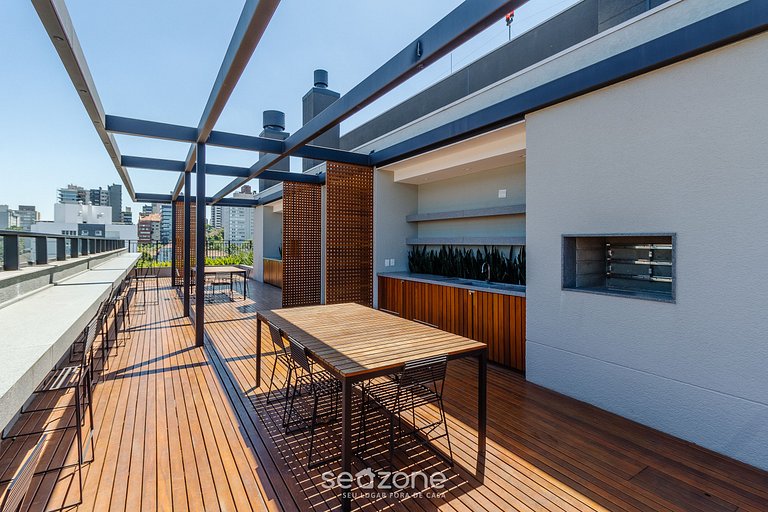 Studio Charmoso c/ piscina em POA GRB0917