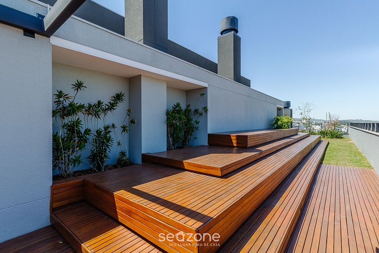 Studio Charmoso c/ piscina em POA GRB0917