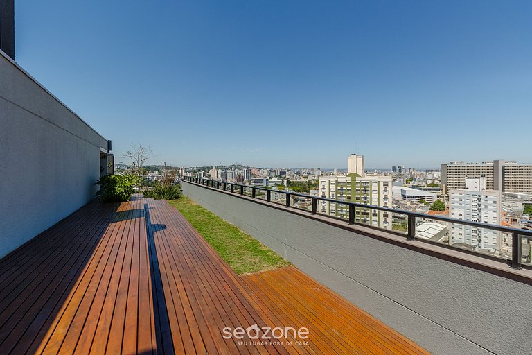 Studio Charmoso c/ piscina em POA GRB0917