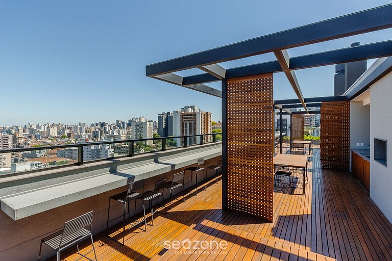 Studio Charmoso c/ piscina em POA GRB0917