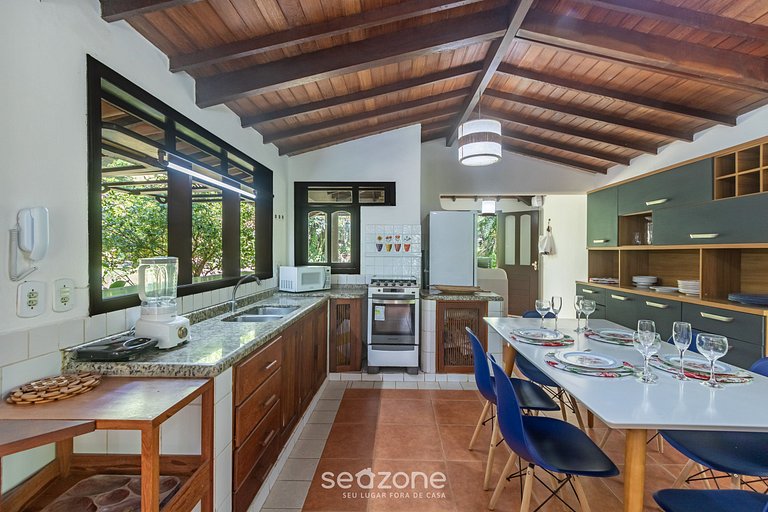 Casa c/ 3 suites a 400m, Playa de Mucugê MCG0006