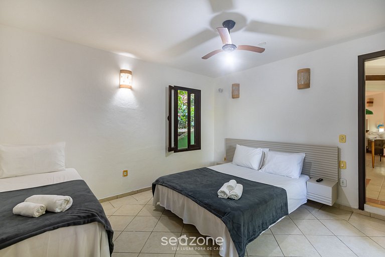 Casa c/ 3 suites a 400m, Playa de Mucugê MCG0006