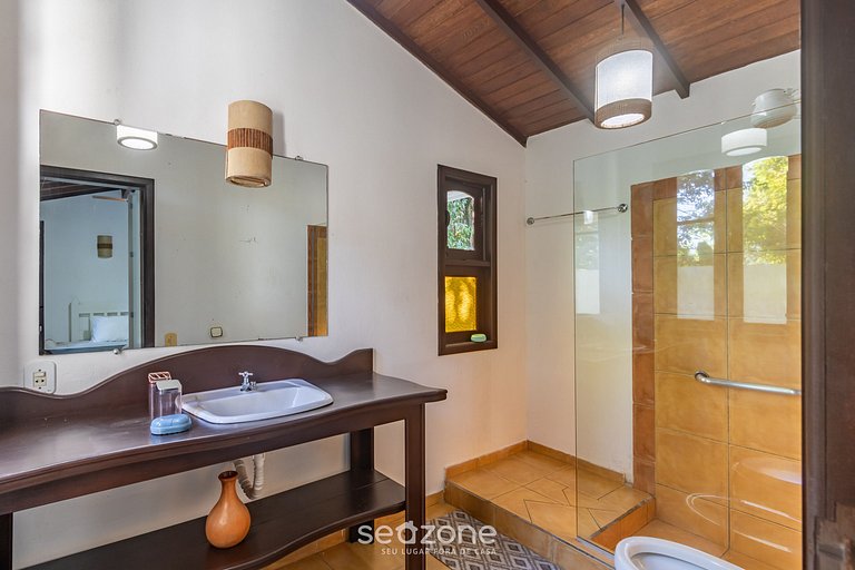 Casa c/ 3 suites a 400m, Playa de Mucugê MCG0006