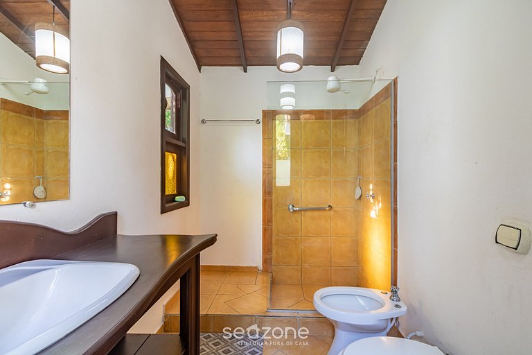 Casa c/ 3 suites a 400m, Playa de Mucugê MCG0006