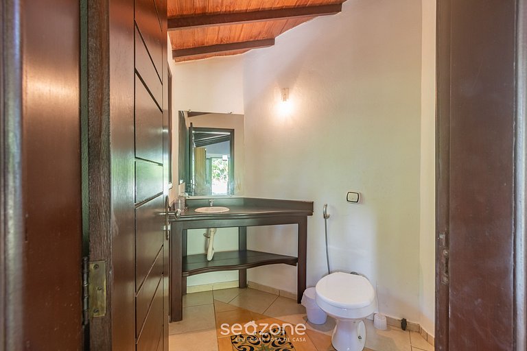 Casa c/3 suítes a 400m da Praia do Mucugê MCG0006