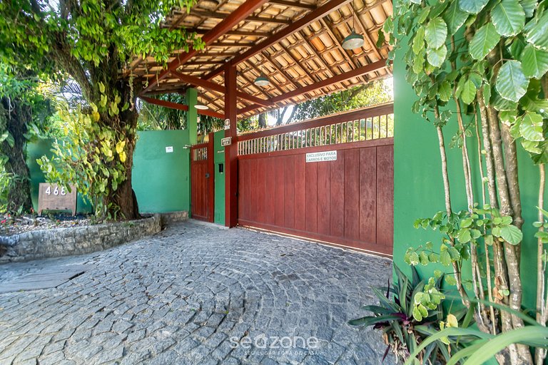 Casa c/3 suítes a 400m da Praia do Mucugê MCG0006