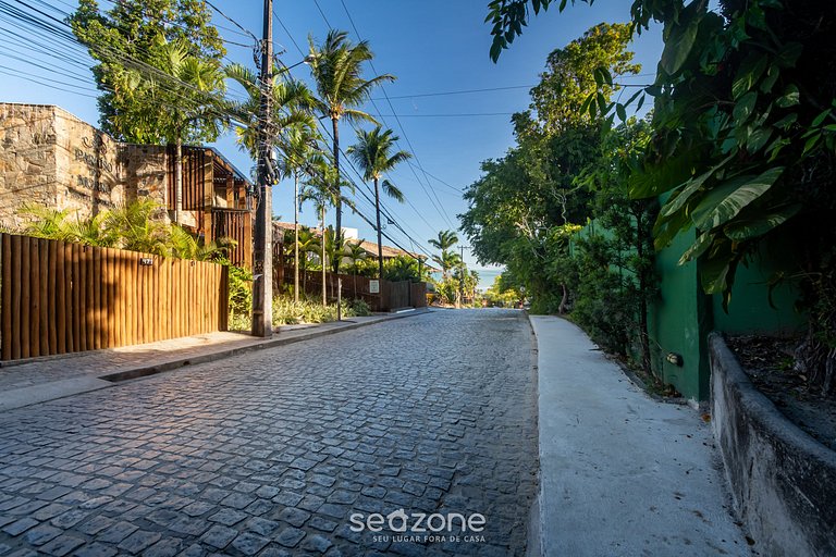 Casa c/ 3 suites a 400m, Playa de Mucugê MCG0006