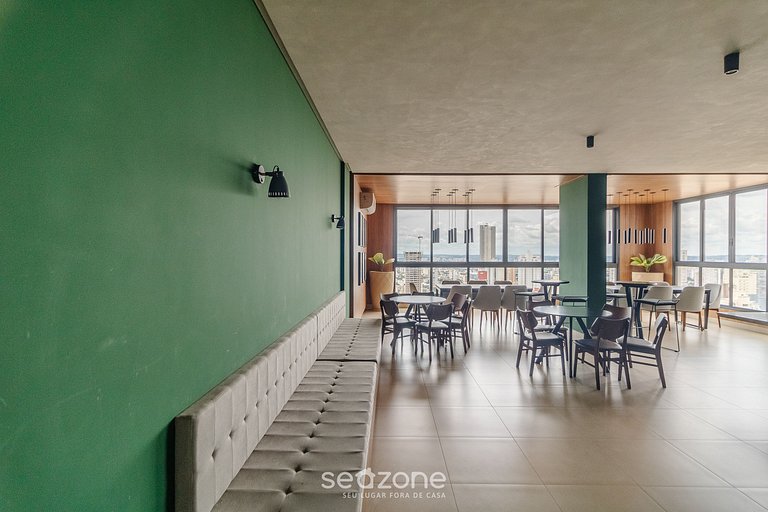 Studio espacioso en condominio con piscina RBN2406