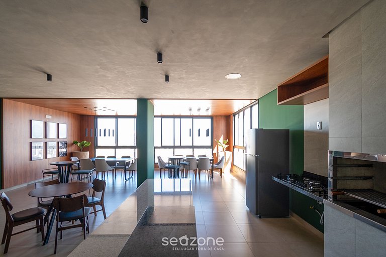 Studio Espaçoso em Cond. c/ Piscina RBN2406