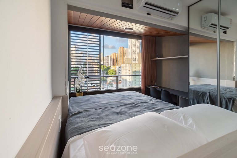 Studio en Barra con piscina, 750 m del mar EUB0902