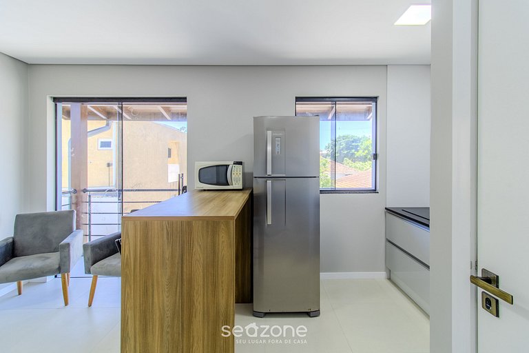 Apto c/ garagem 400m das Dunas - Ingleses SLC0202