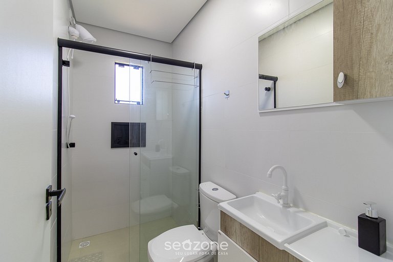 Apto c/ garagem 400m das Dunas - Ingleses SLC0202