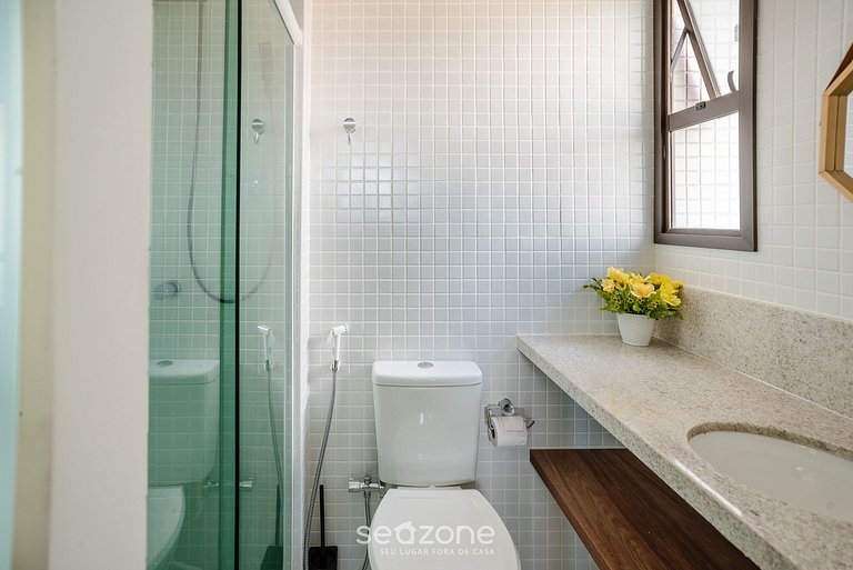 Ap c/vista al mar en cond. c/gim y piscina SOA0608