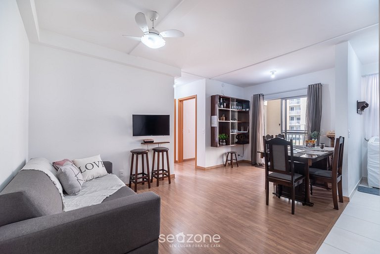 Apt frente al mar con balcón Itajubá VAC0201