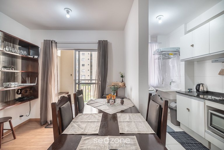 Apt frente al mar con balcón Itajubá VAC0201