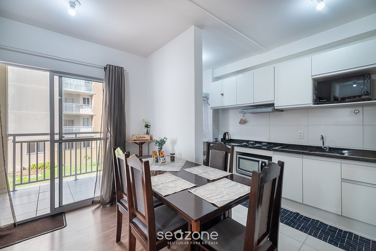 Apt frente al mar con balcón Itajubá VAC0201