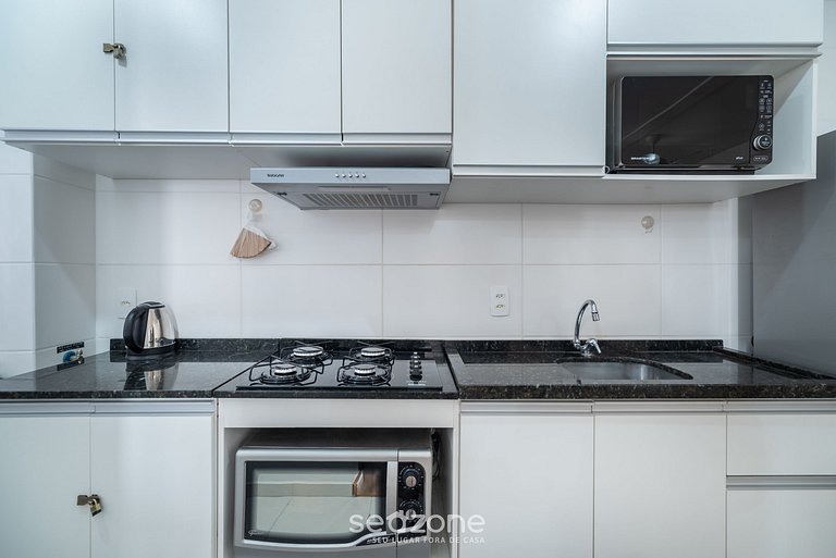 Apt frente mar com varanda Itajubá VAC0201