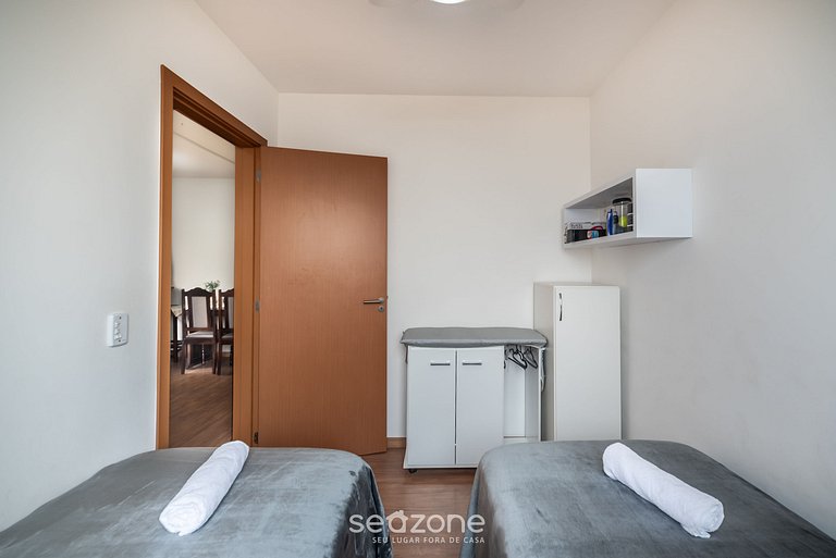 Apt frente al mar con balcón Itajubá VAC0201