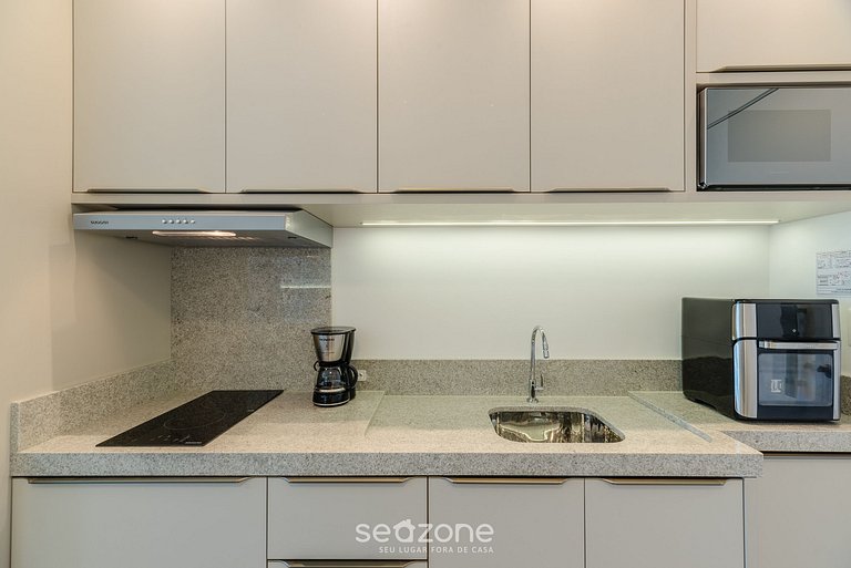 Apto vista mar 280m playa c/ piscina MHF1504