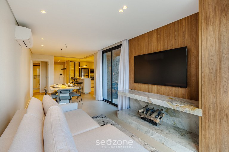 Apto na Cobertura c/ Churrasqueira! - DLH0501