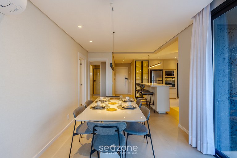 Apto na Cobertura c/ Churrasqueira! - DLH0501