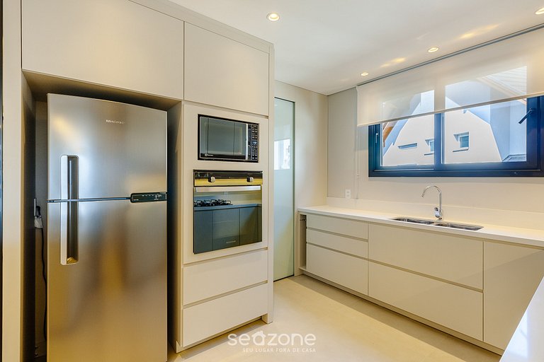 Apto na Cobertura c/ Churrasqueira! - DLH0501