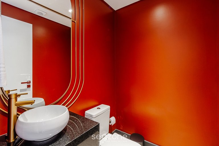 Apto na Cobertura c/ Churrasqueira! - DLH0501