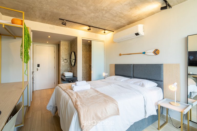 Belo Flat Vista Frente Mar em Cabo Branco SYH334