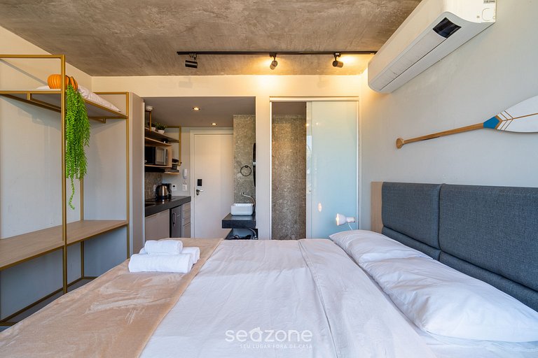 Belo Flat Vista Frente Mar em Cabo Branco SYH334