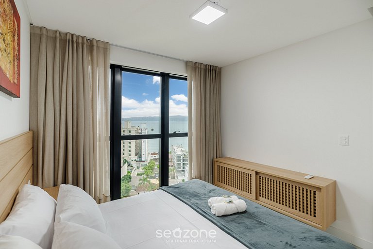 Apto 1H c/ vista mar y gym 280m playa MHF1206