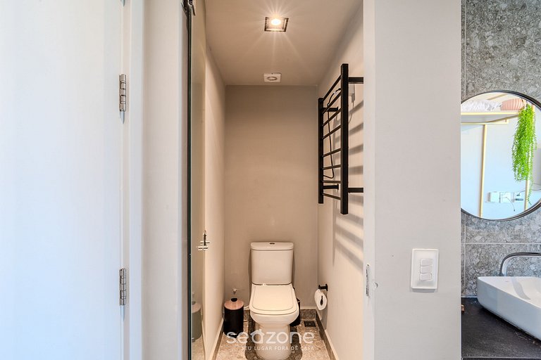 Belo Flat Vista Frente Mar em Cabo Branco SYH334