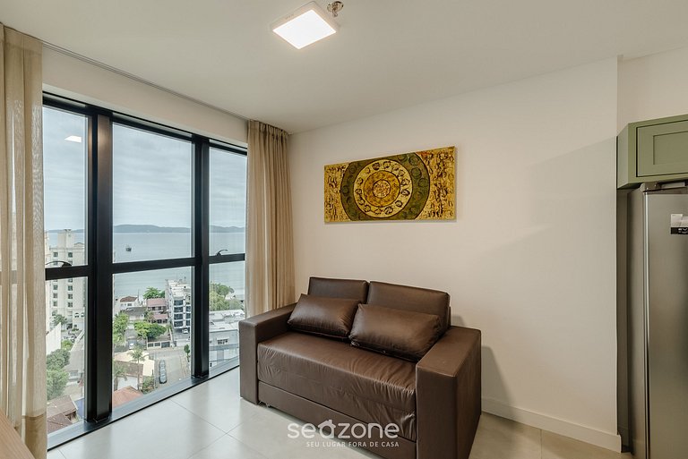 Apto 1H c/ vista mar y gym 280m playa MHF1206