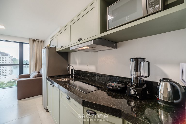 Apto 1H c/ vista mar y gym 280m playa MHF1206