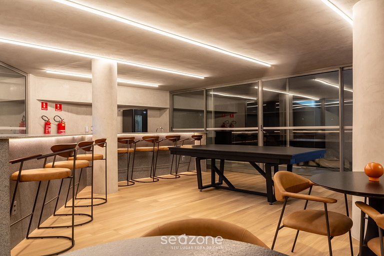 Belo Flat Vista Frente Mar em Cabo Branco SYH334