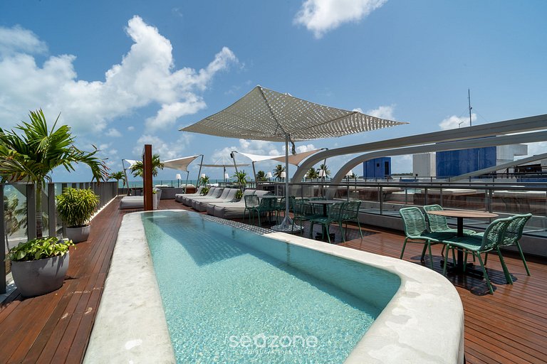 SYH - Condominio completo frente al mar en Cabo Branco/PB