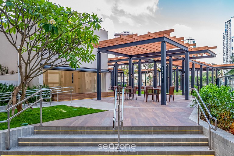 Estudio en Condo. con Piscina y Barbacoa IDVB2103