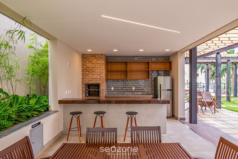 Estudio en Condo. con Piscina y Barbacoa IDVB2103