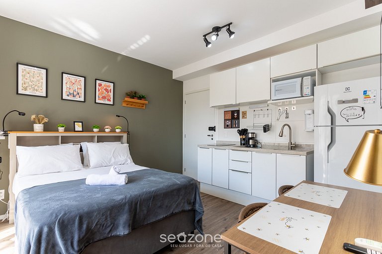 Estudio c Piscina próx ao Shopping Morumbi JBN0043