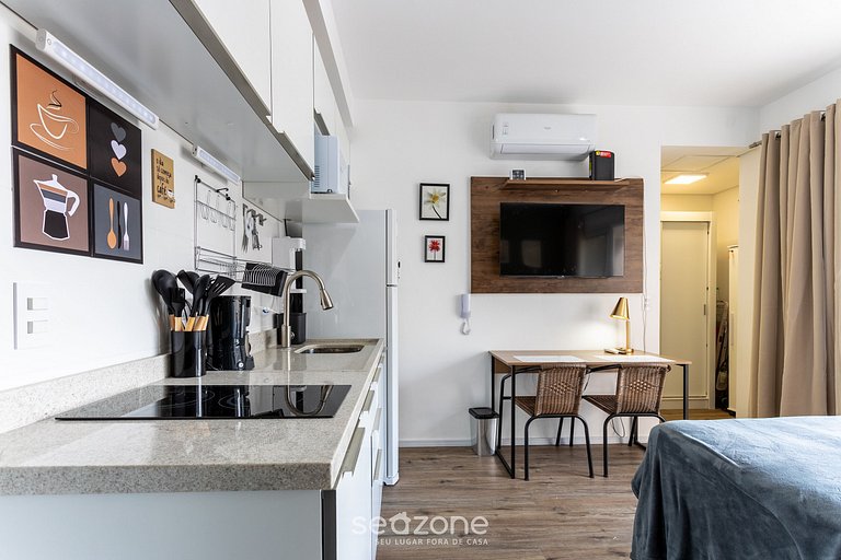 Estudio c piscina cerca d Shopping Morumbi JBN0043