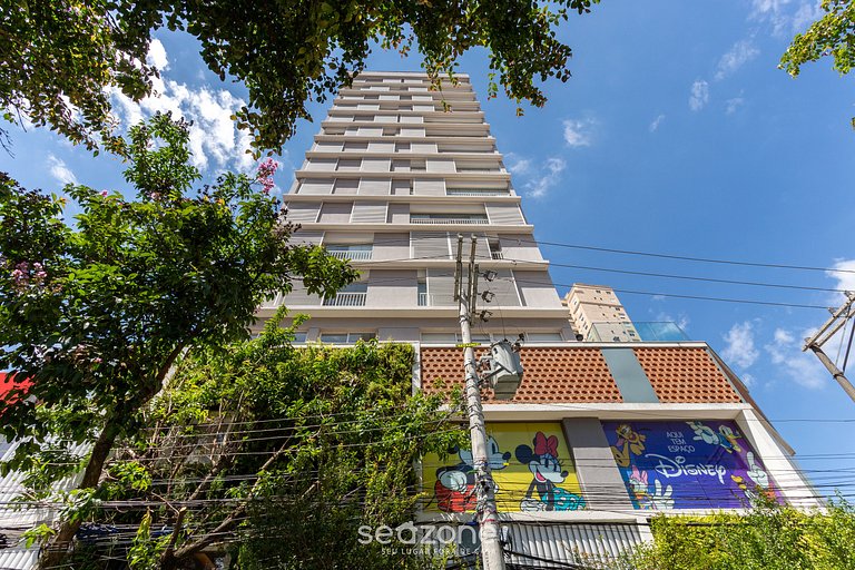 Estudio c piscina cerca d Shopping Morumbi JBN0043